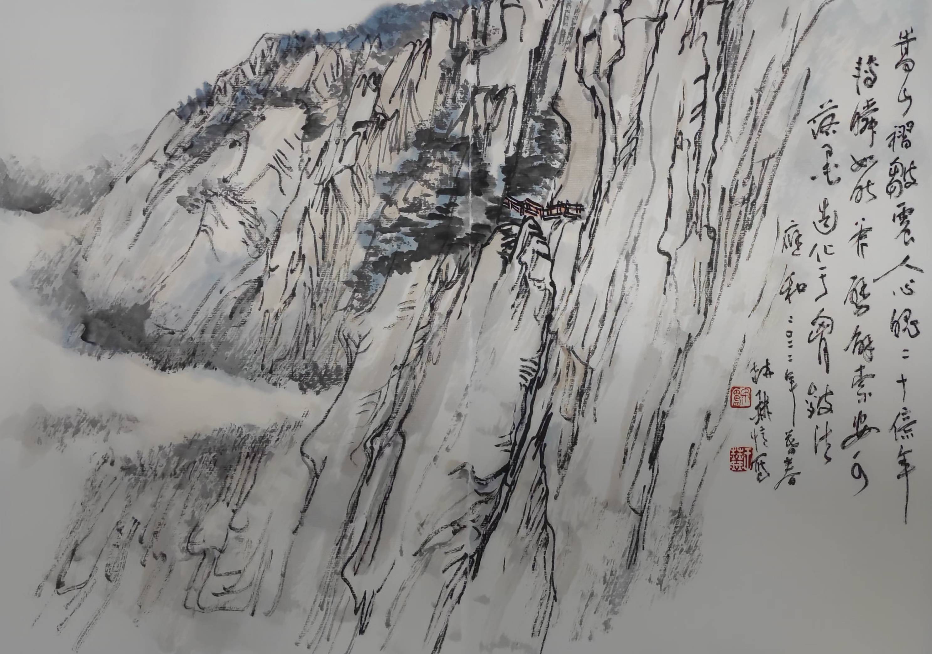 跨越千年带你走进被诗词浸润的嵩山王赫赫嵩山写生专题报道