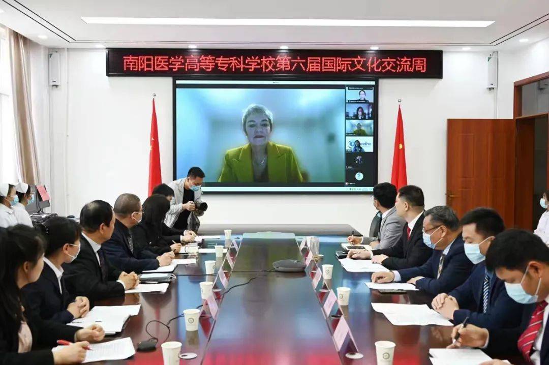 南阳医专 搭国际文化交流平台 促仲景学子高端就业 护理 拓岗 卡兰德拉