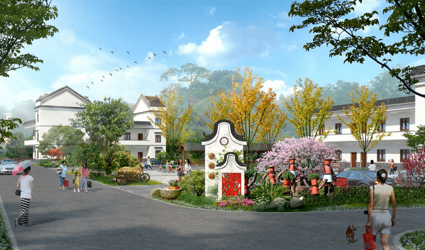 康美田园古秀村居大宸设计打造阳山县生态宜居美丽乡村