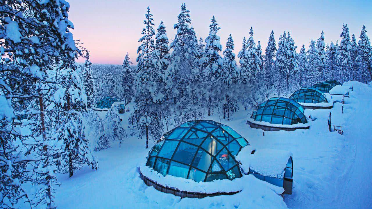 世界上最独特的三家酒店，躺在冰屋里面看极光，你想去哪一家？
