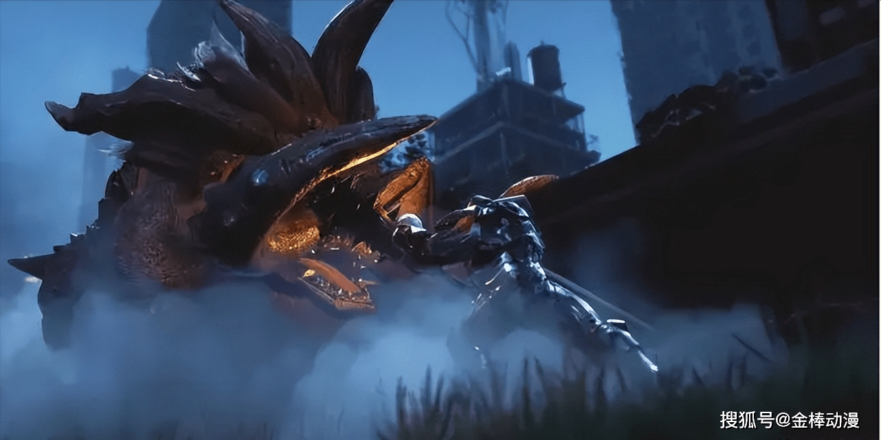 原创吞噬星空83集洪的洪荒级战机成功引爆但是金角巨兽就这样死了吗