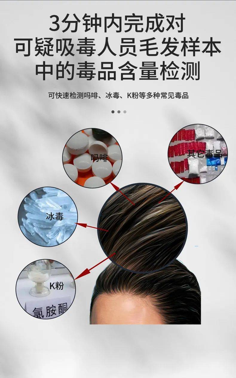 新品毛发毒品快速筛查分析仪上市_安非他明_样本_吗啡