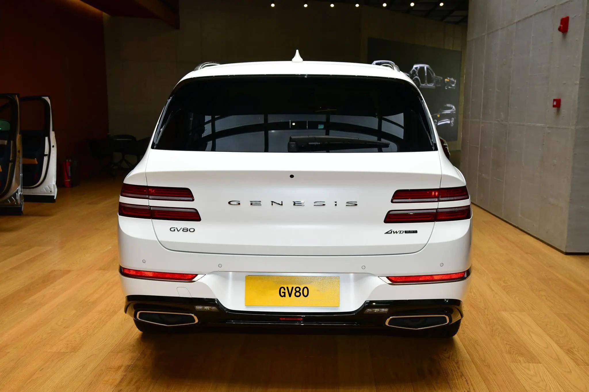 2023款捷尼赛思gv80正式上市25t全时四驱系统售价5308万起