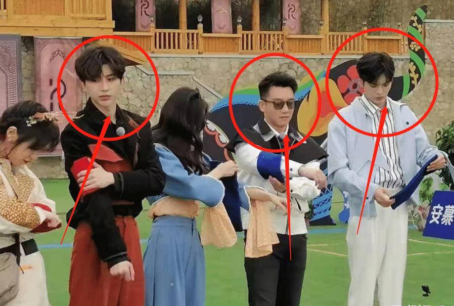 跑男9路透曝光本以为蔡徐坤造型够吸睛却被毕雯珺腿长看愣