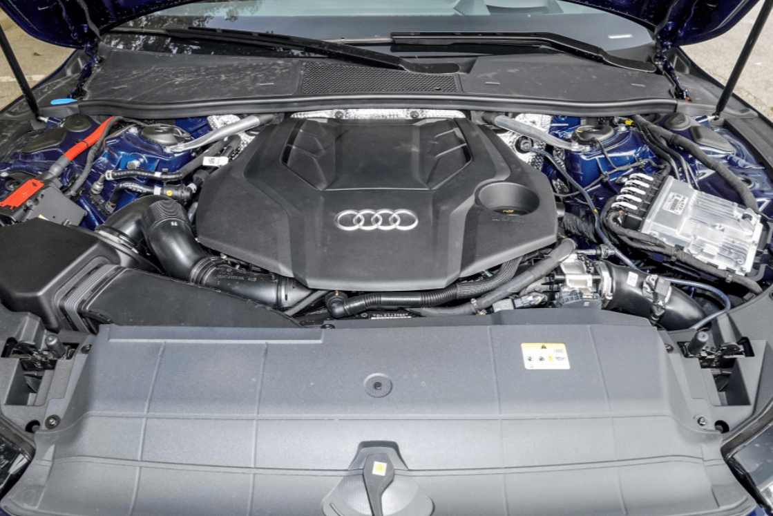 上汽奥迪a7l动力充沛v6发动机主动悬挂德系质感突出