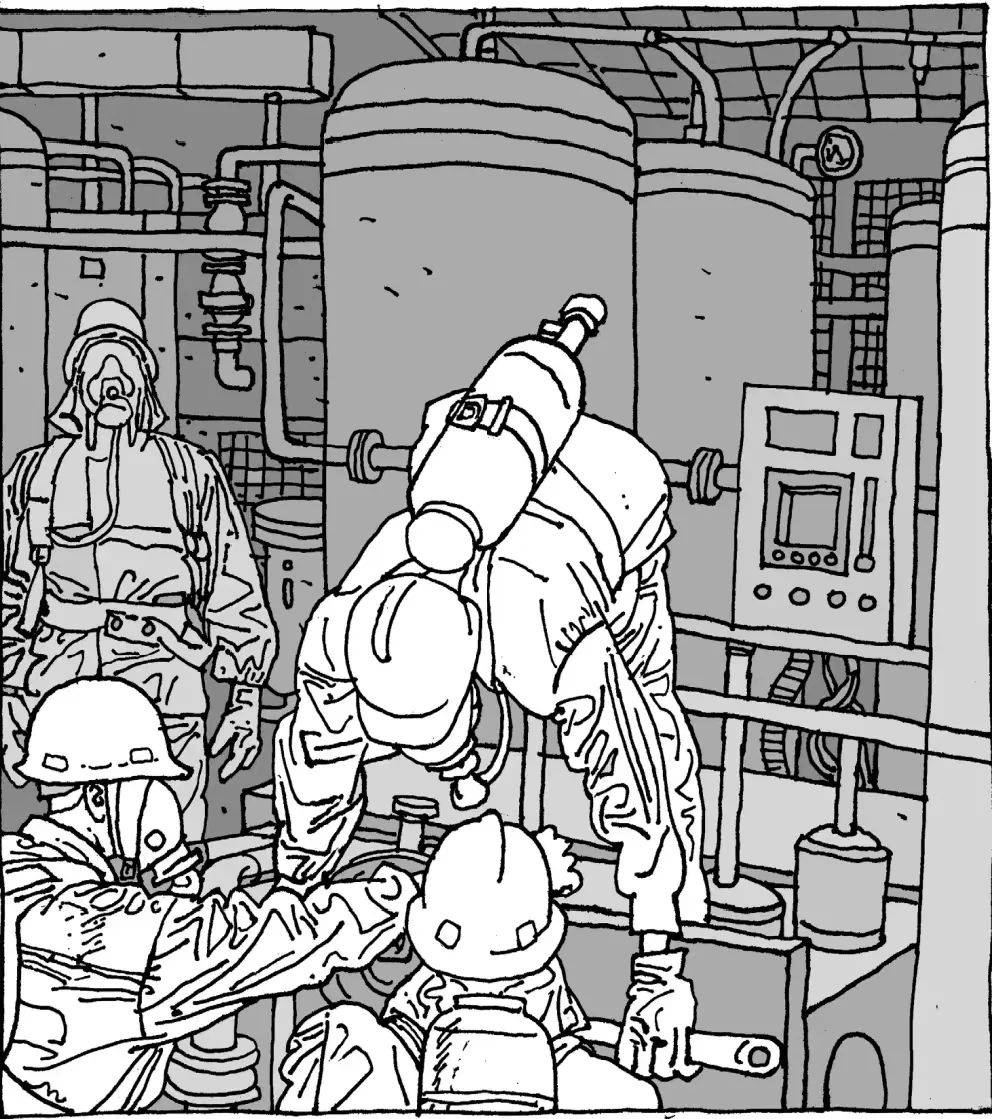 管理故事 | 危机之下"点燃"文化能量_呼吸器_车间_险情