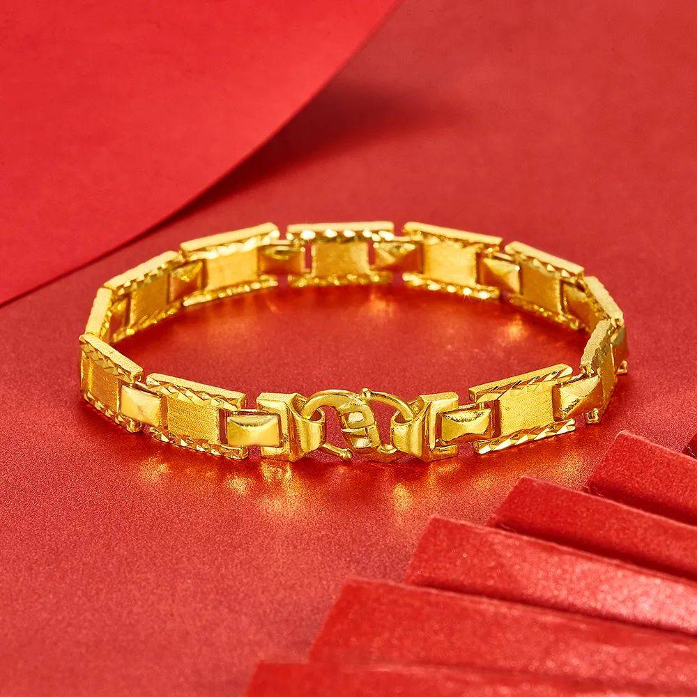 凤尾链绞丝链美妆链黄金手链经典款式都在这了