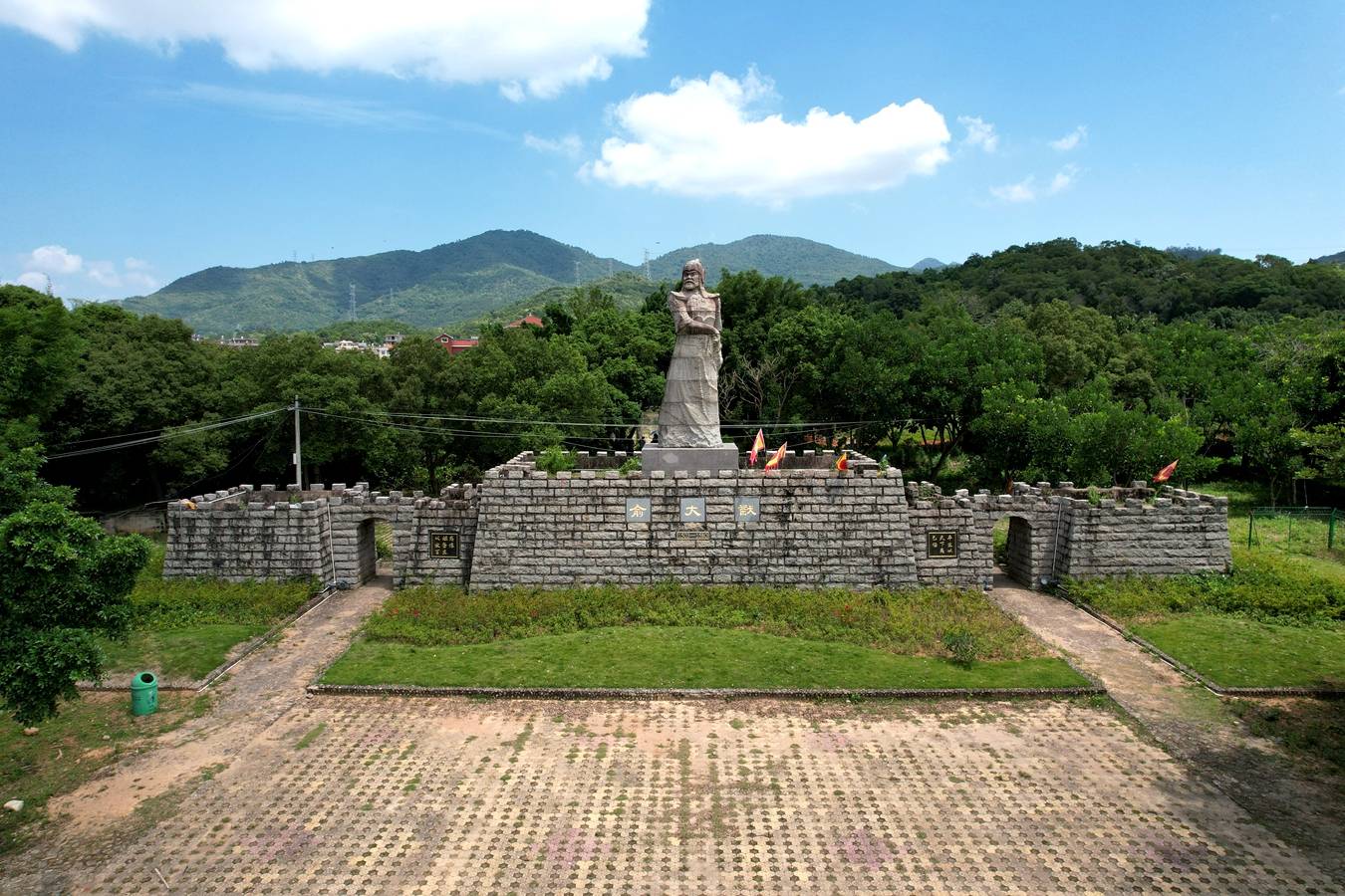 历史名人的典型代表,旅程的第二站我来到了为纪念他而建的俞大猷公园