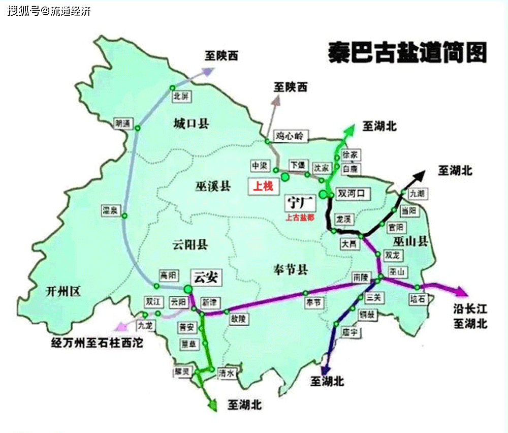 川陕古道路线详图图片