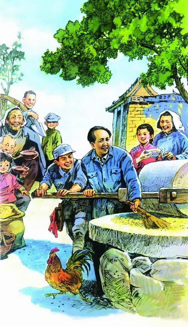 闰土丢了一起来重温旧课本的精美插图