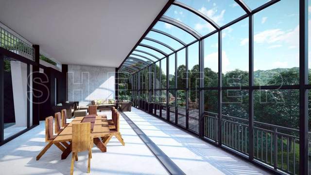 阳光房图片:10款阳光房案例,打造土豪式网红餐厅