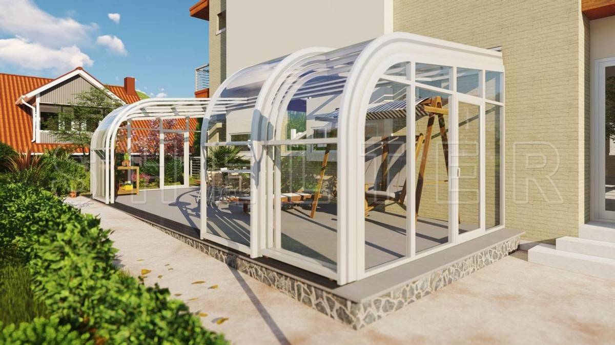 不要做遮阳棚干脆做一个阳光房更香