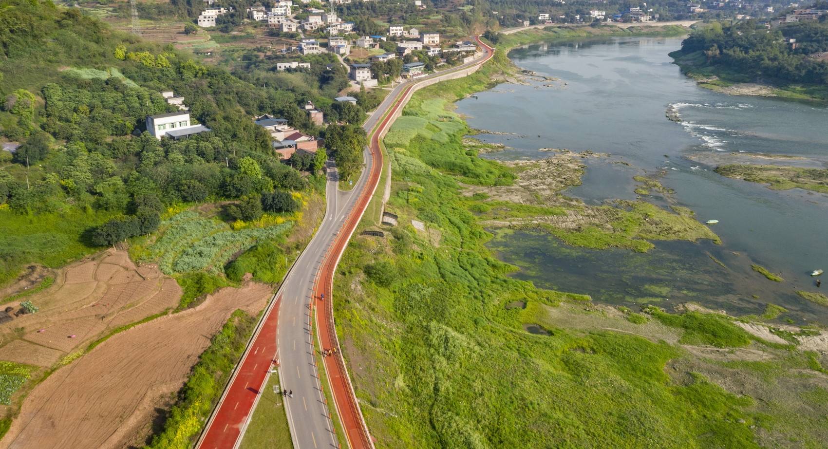 泸州市江阳区沱江旅游道路.