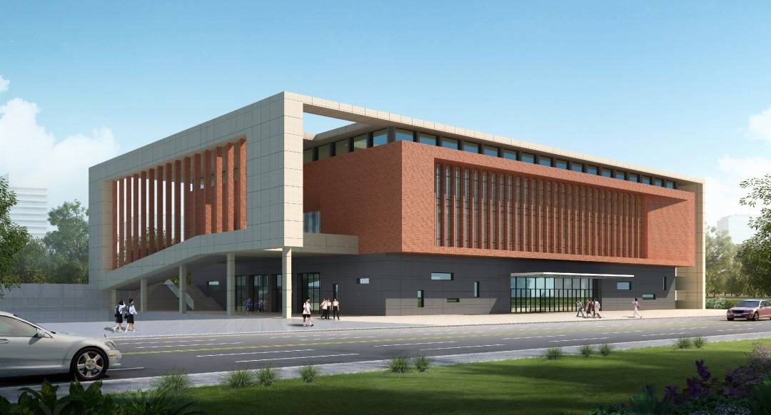 效果图南安市第一中学奎霞分校扩建项目位于南安市石井镇奎霞村,处于