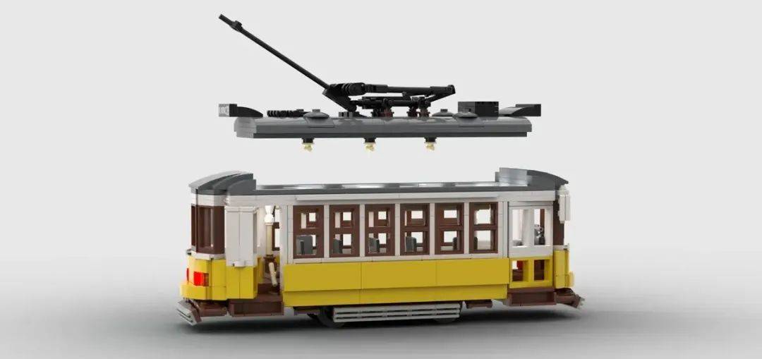 乐高ideas作品"里斯本有轨电车"获得10000票支持!_线路_设计_场景