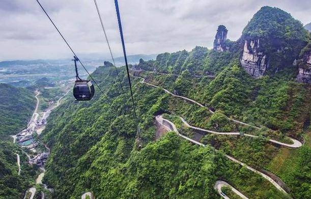 我国“最牛”索道，单程都要半小时，来过的游客都说太值了