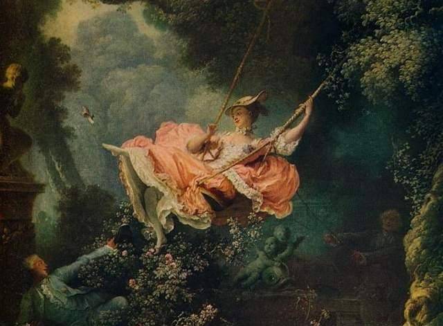 奥诺雷·弗拉戈纳尔(jean-honoréfragonard)的画作《theswing荡秋千