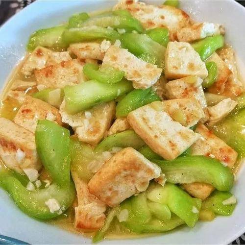 丝瓜_豆腐块_蚝油