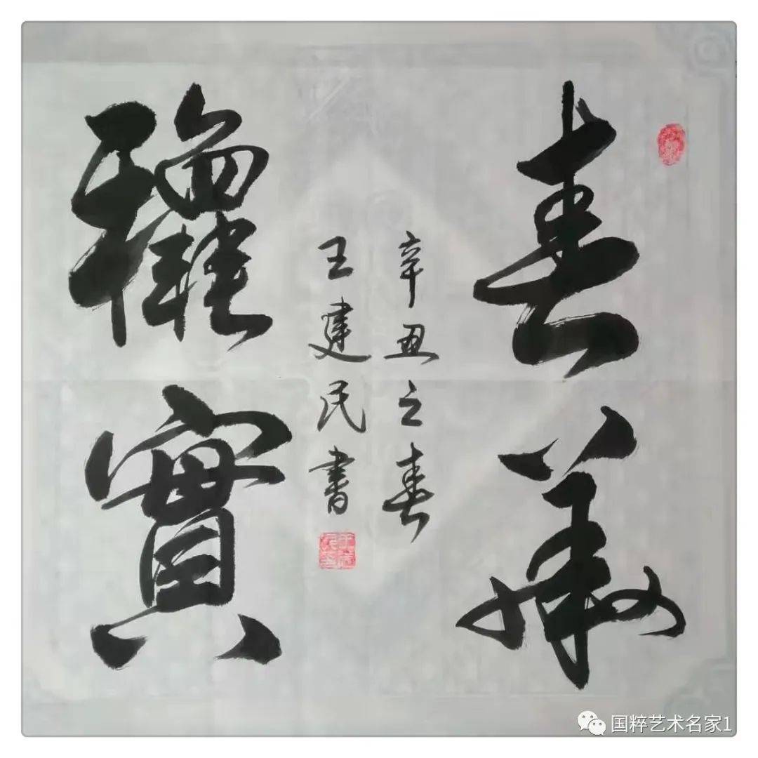 国粹艺术名家——王建民_书法_审美_功力