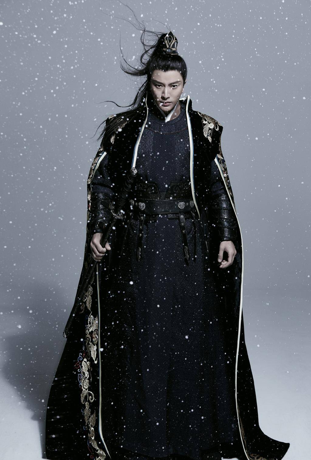 贾乃亮最新古装扮相曝光,霸气十足尽显大侠风范_造型_写真_表情