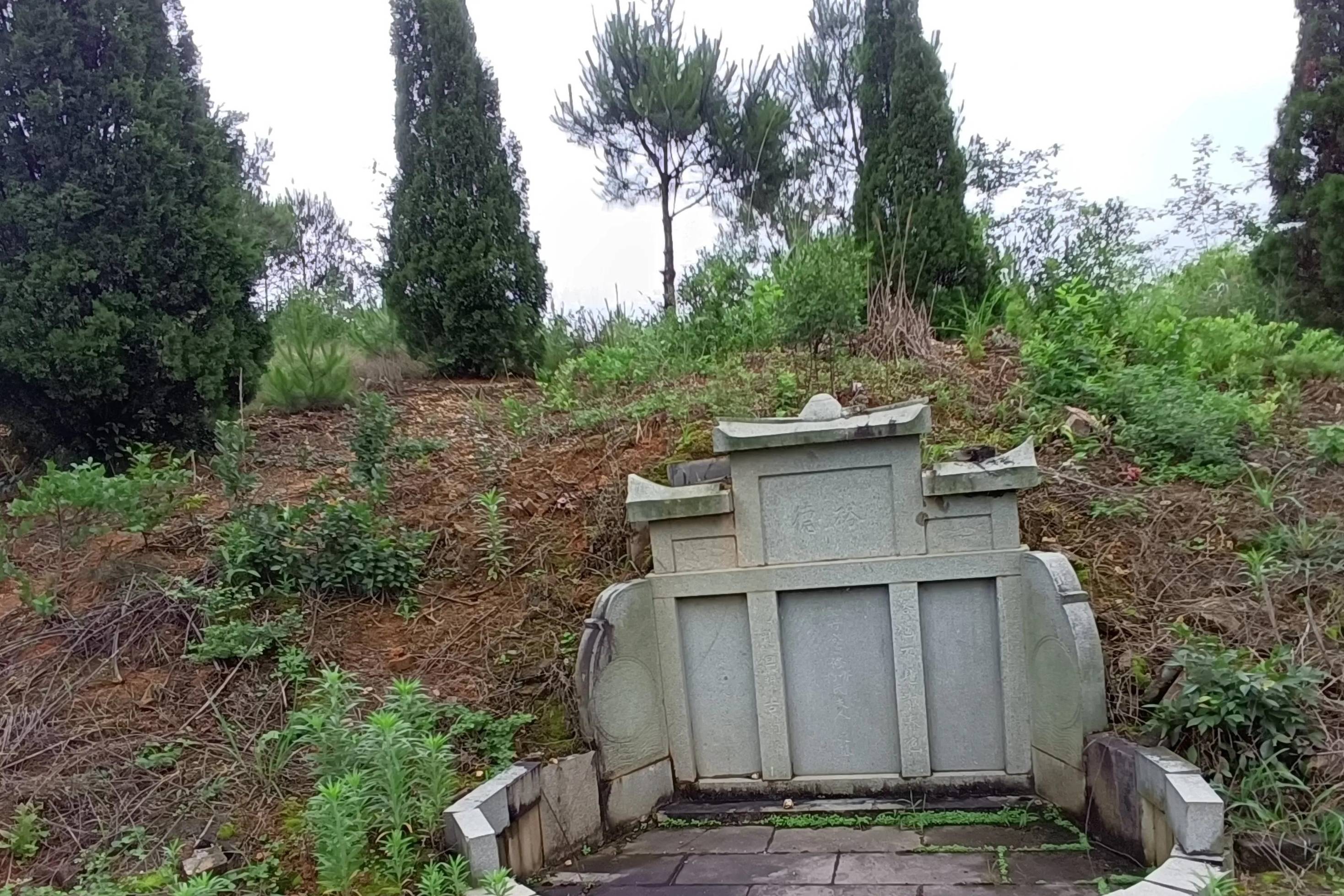 山,游欧阳家族墓地,感叹欧阳修的原配夫人真可怜_合葬墓_胥氏_欧阳观