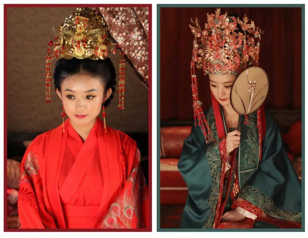杨幂"大婚"造型被吐槽成这样,这次究竟差在了哪里?_嫁衣_红色_古代