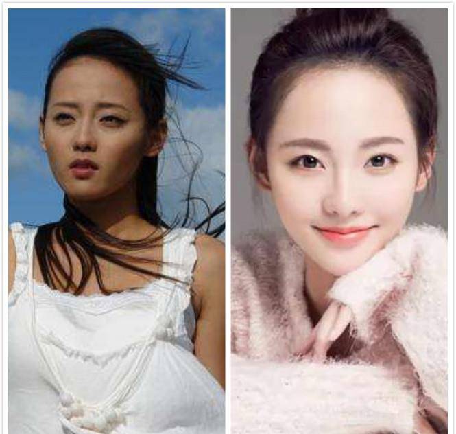 原创3位女星出道前后对比最后一位差距最大仿佛换了一个人