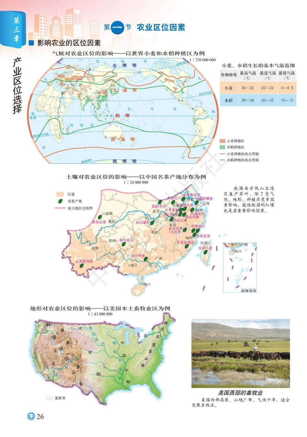 中图版高中地理必修第二册地理图册(高清配套pdf版)_资源_商业行为