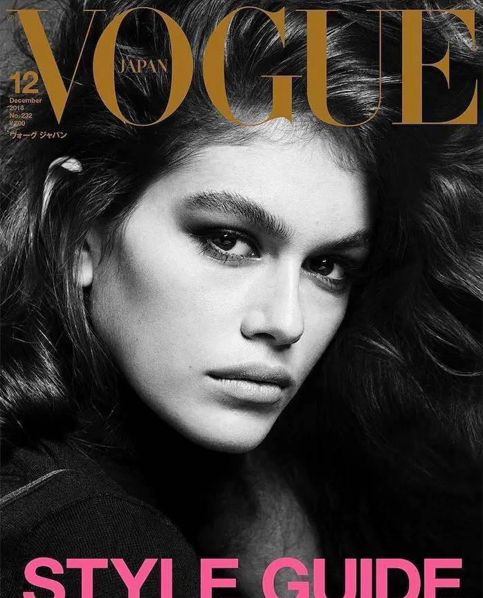 原創組圖最強超模二代kaiagerber首登美版vogue封面