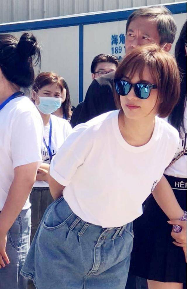 37岁孙俪又要演少女齐耳短发筷子腿新剧造型曝光超显嫩