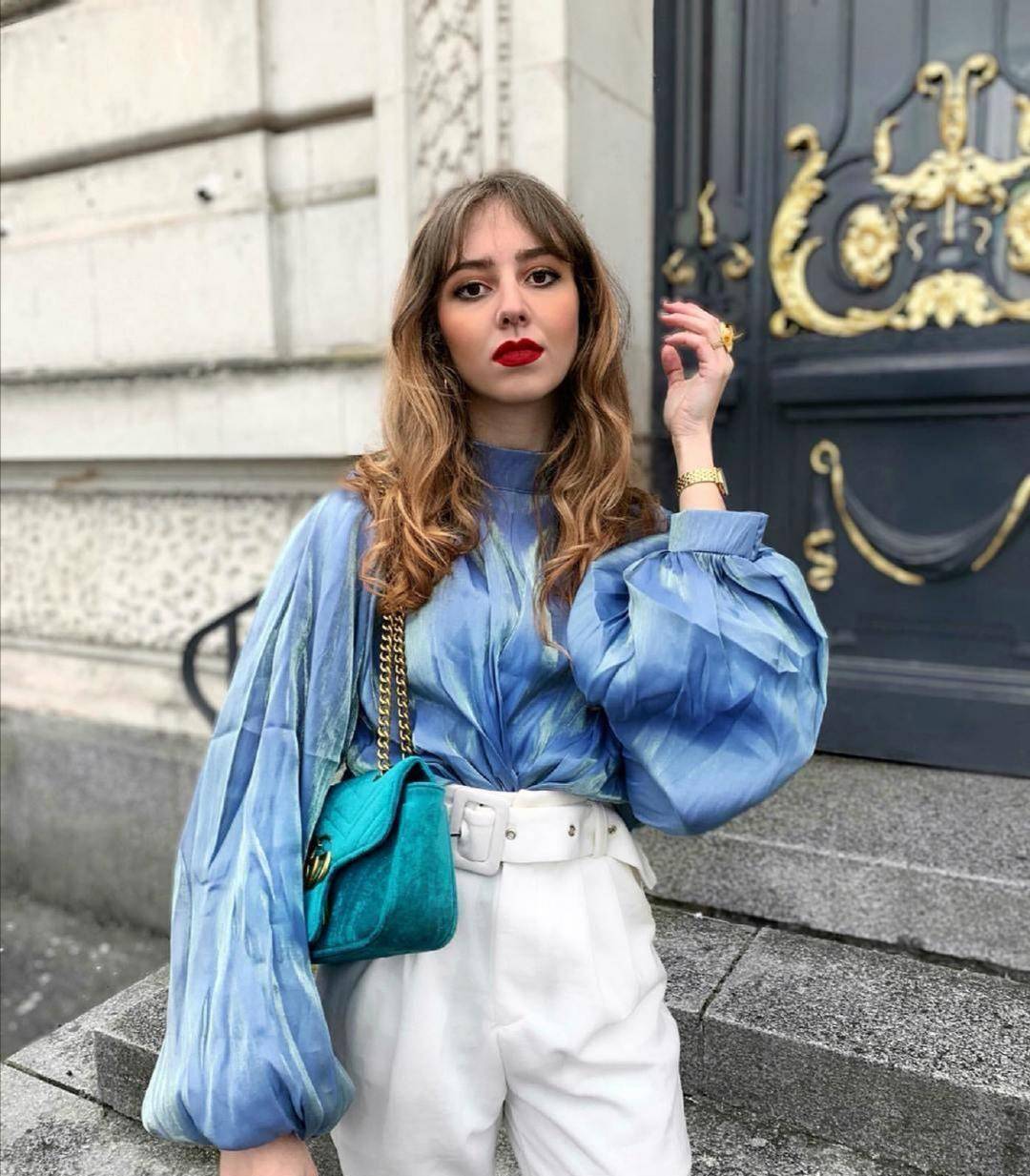 22岁的网红时尚博主,优雅的法式穿搭,尽显小女人魅力