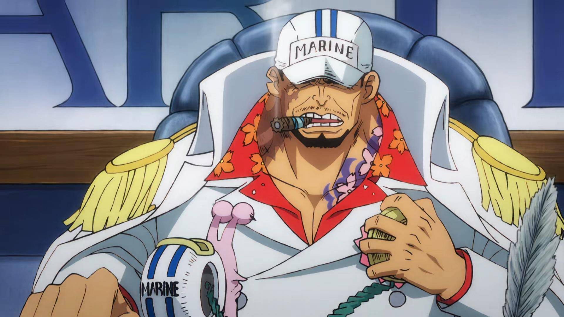 海贼王1052话情报:绿牛展现果实能力,无视赤犬劝阻,来到和之国_尾田