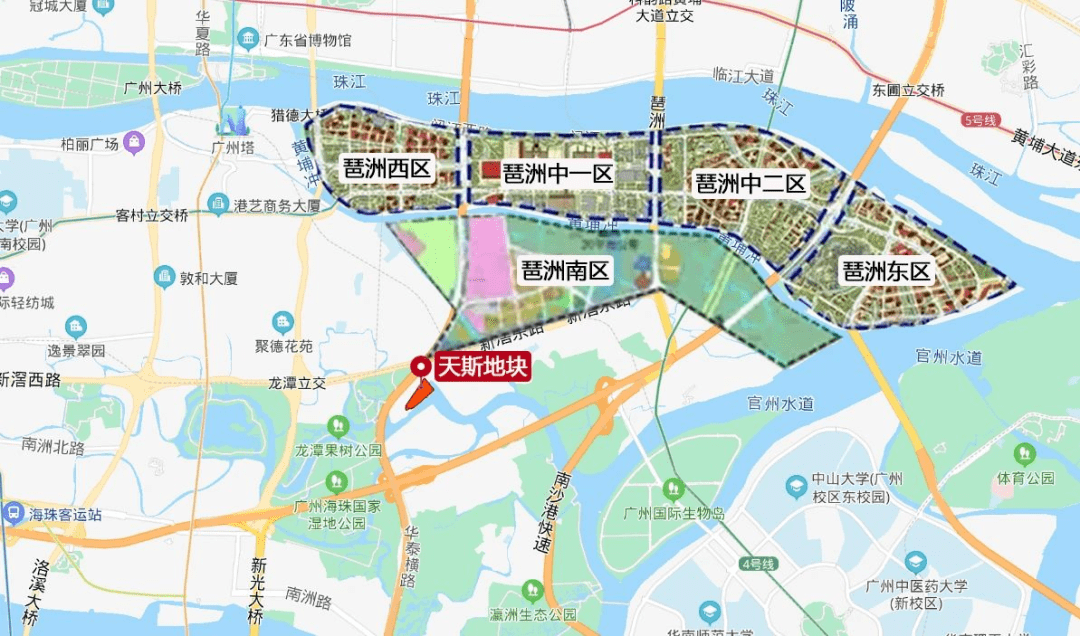 琶洲规划有变!新增18块涉宅用地!