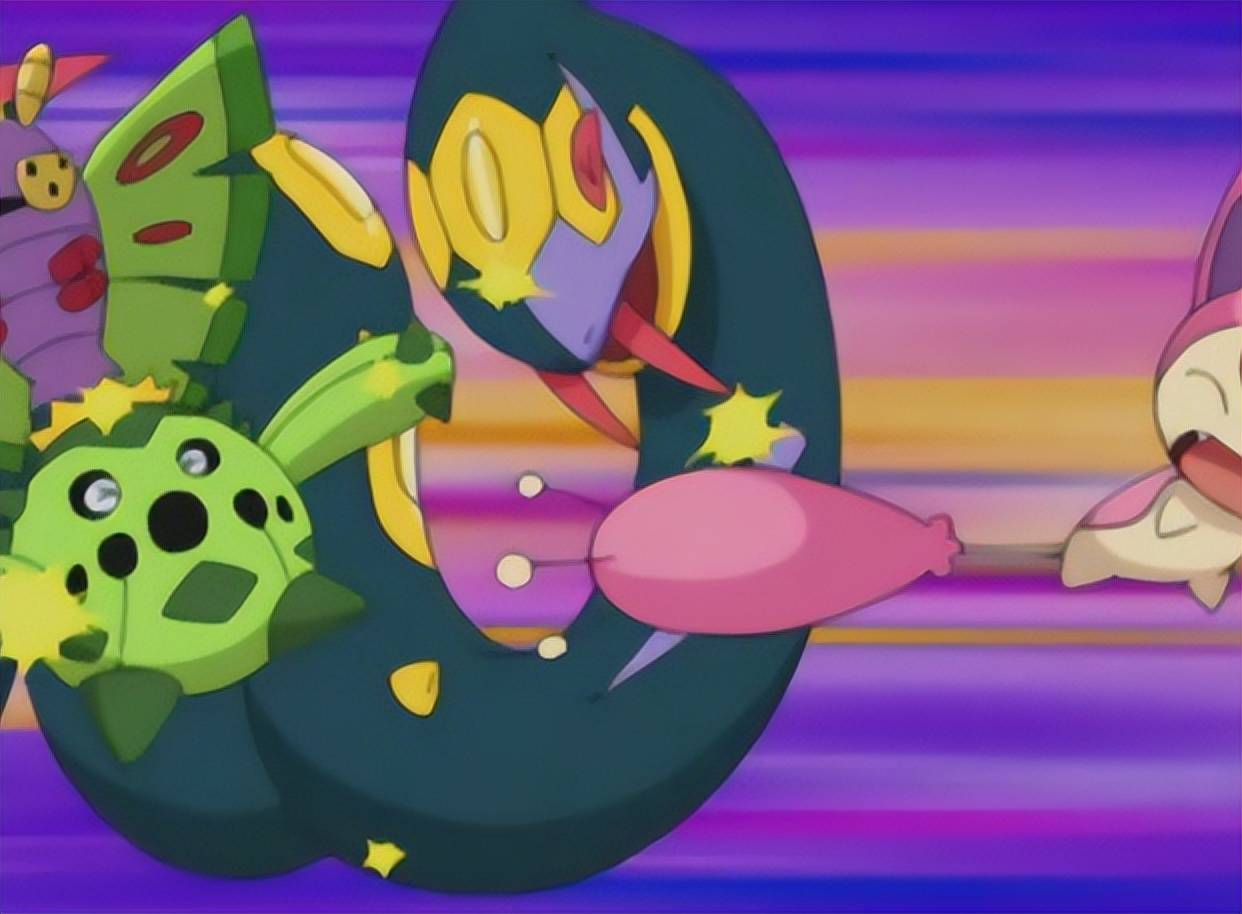 《宝可梦》效果一直在变的连续招式代表,动画里常见的连环巴掌!