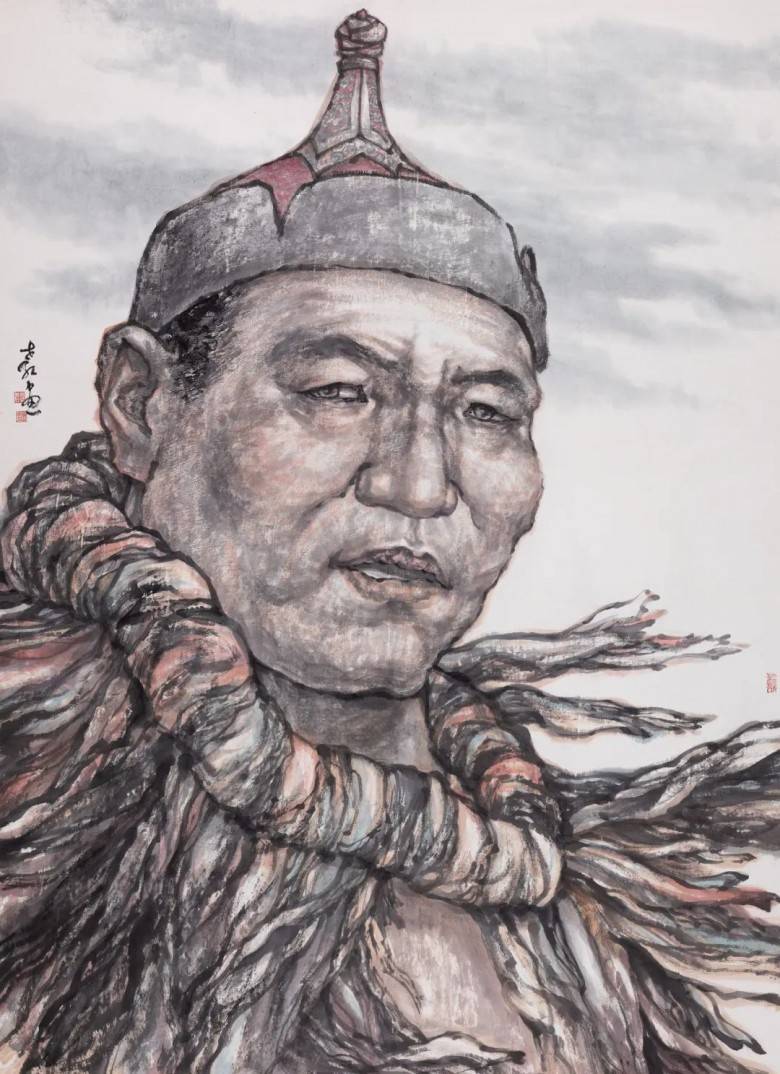 国画名家丨郭世红:戈壁的生命礼赞