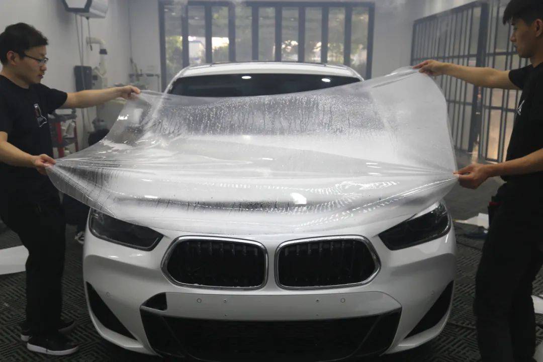 宝马x2全车装贴oviio隐形车衣汽车保护膜