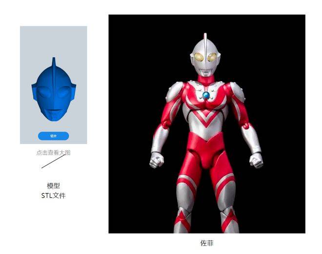 创想云3d打印合集,奥特曼3d模型专题_正义_世界_初代