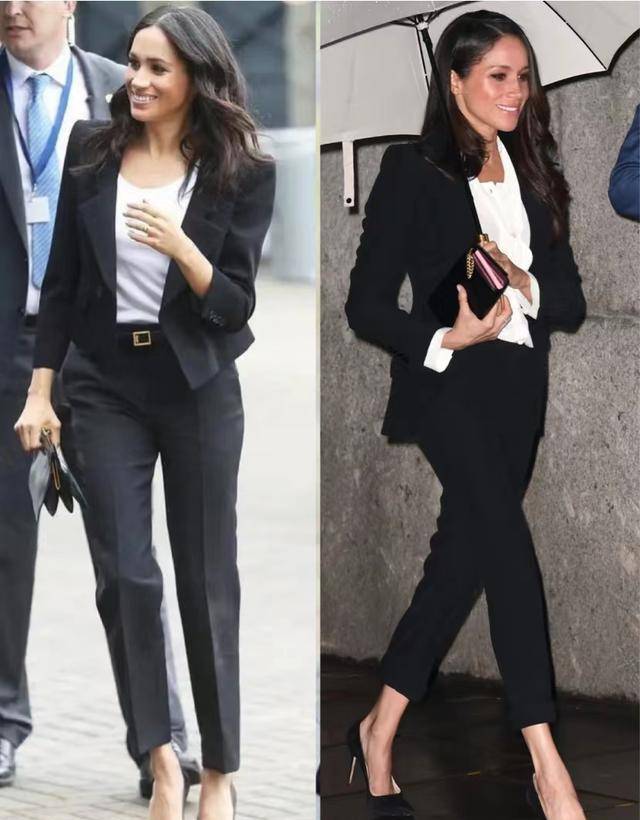 原创梅根王妃的穿搭又瘦又美女人味十足堪比时尚教科书