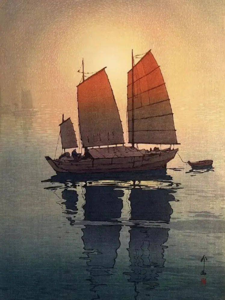 创作畅想:这幅作品是梵高继《夜空》,《罗纳河上的星夜》后,再次尝试