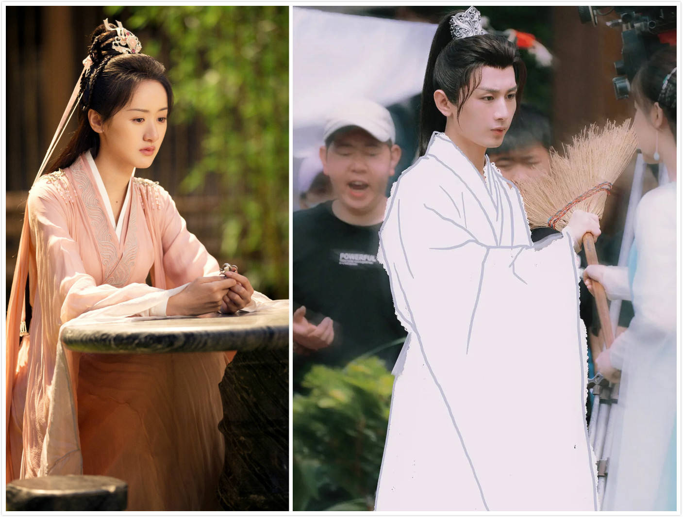 原创沉香如屑杨紫路透被曝造型太像褚璇玑和成毅同框挺有cp感