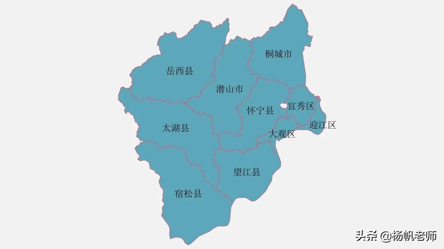 安徽省桐城明细地图图片