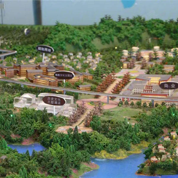 旅游景区沙盘模型制作