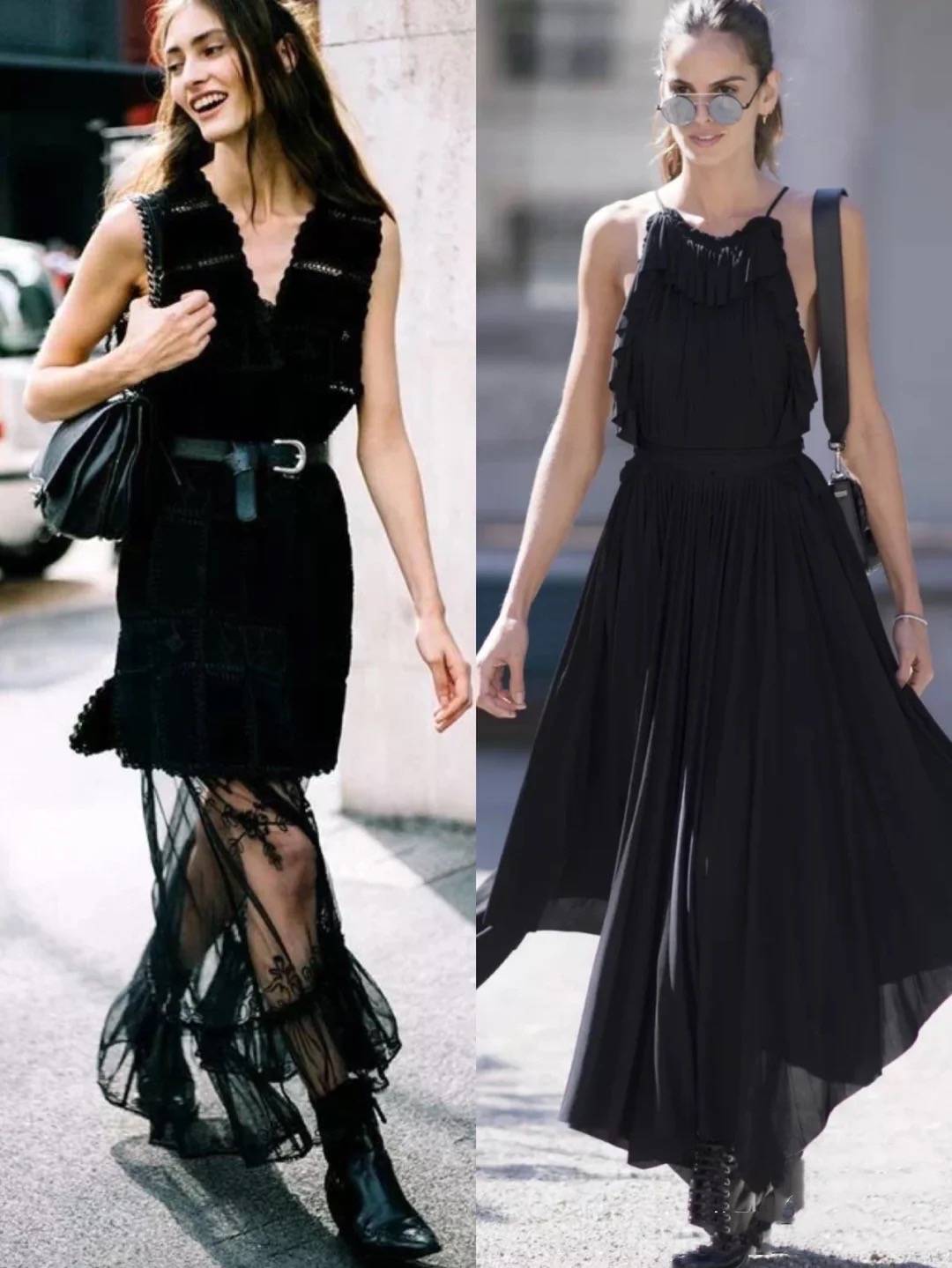 夏天不知道穿什么？“小黑裙”一定是首选，经典百搭、高级还显瘦