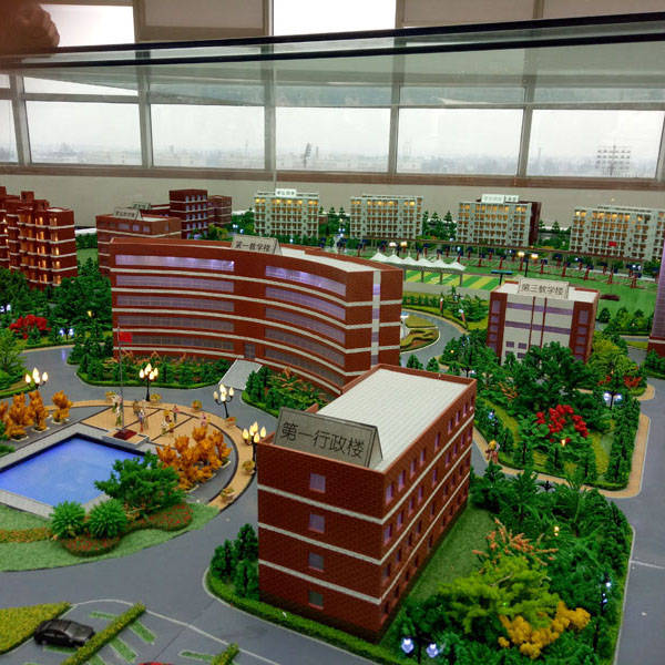 院校学校规划沙盘模型制作