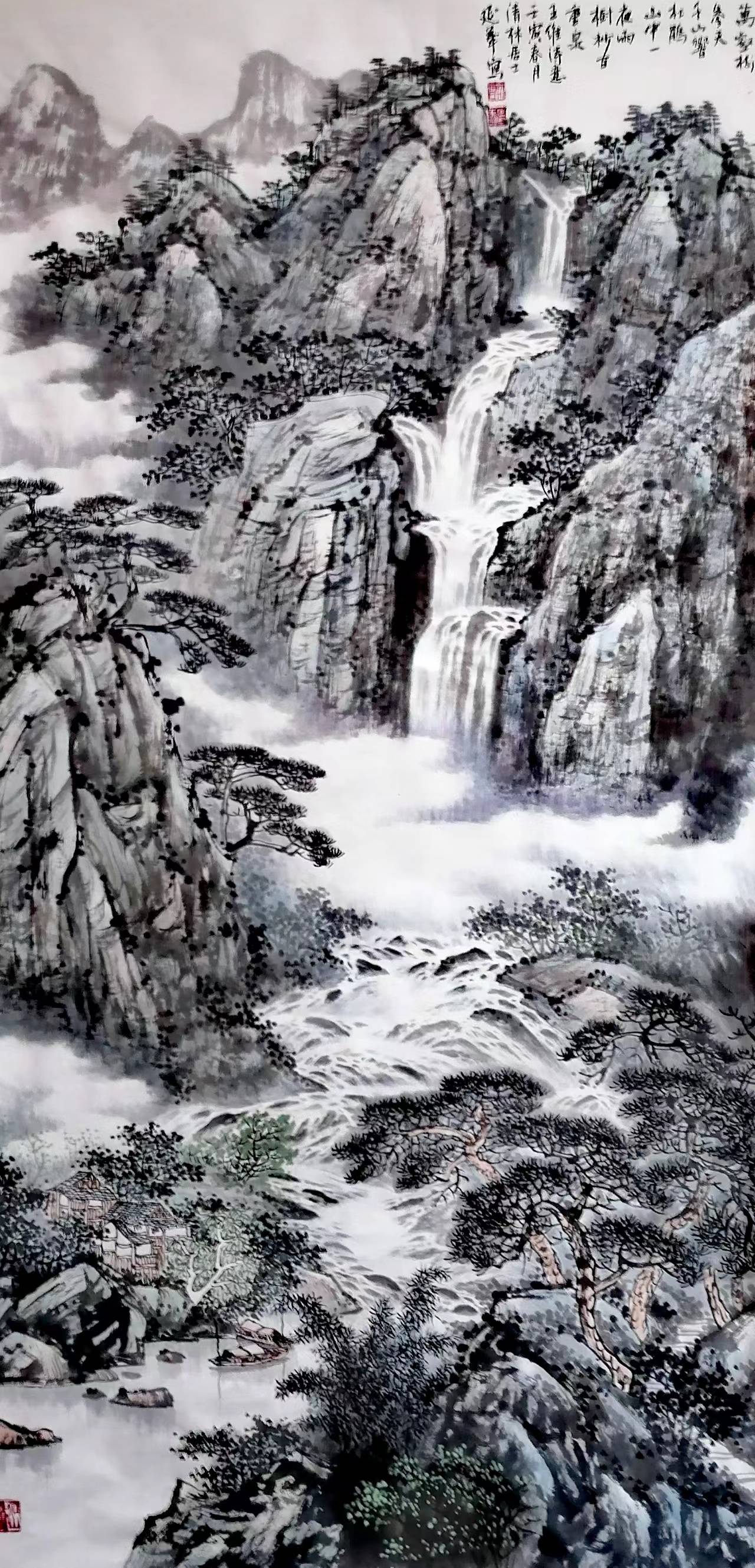 大国风范文化新旗帜艺术家赵延华向建军95周年献礼