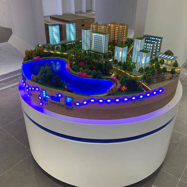 海绵城市沙盘模型制作