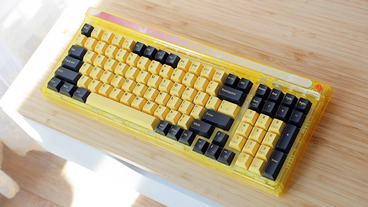 新贵gm980三模热插拔机械键盘评测gasket98新选择