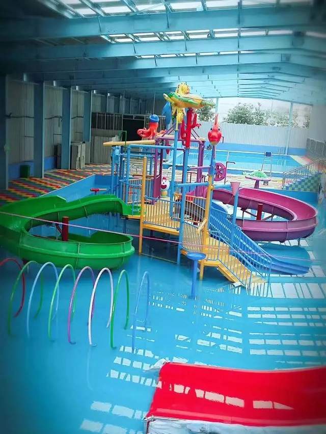 安阳涵淼水上乐园只有玩水才能拯救小伙伴的精神不振