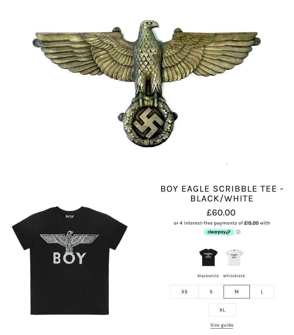 boy london)尽管纳粹标志只是朋克青年用以呈现震撼艺术的有效工具
