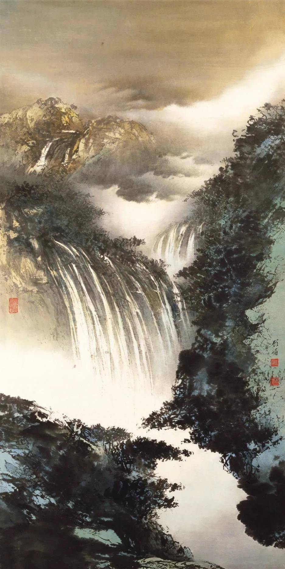 她是《不了情》的原唱,现在却用画笔找回那段旧时光_顾媚_画作_绘画